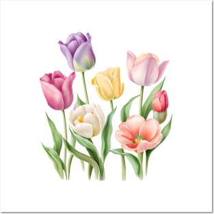 Tulips Posters and Art